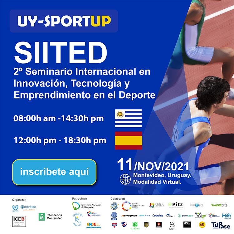 UYSPORT-UP/ Segundo seminario internacional de innovación, tecnología y emprendimiento en el deporte